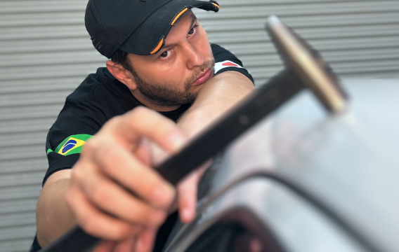 写真:塗装面へのダメージ