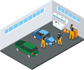 作業現場のイラスト